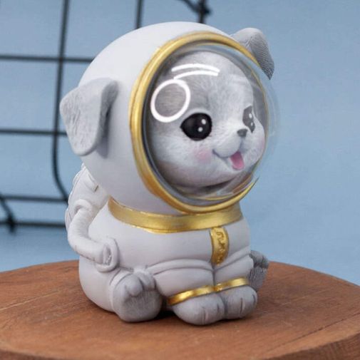 Ночник Dog space suit (Серый) Ночник Dog space suit (Серый)