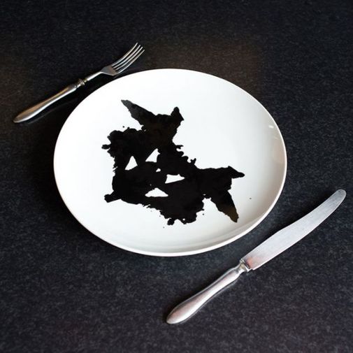 Набор тарелок Ужин С Роршахом Набор тарелок Ужин С Роршахом