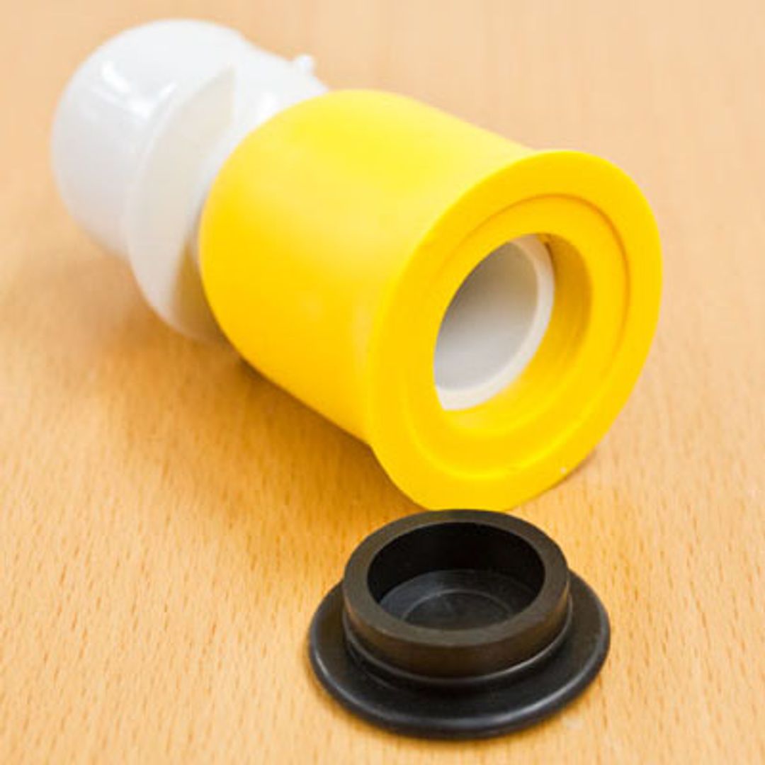 Солонка и перечница Mrs. Salt & Mr. Pepper (Желтый) Пробка снизу