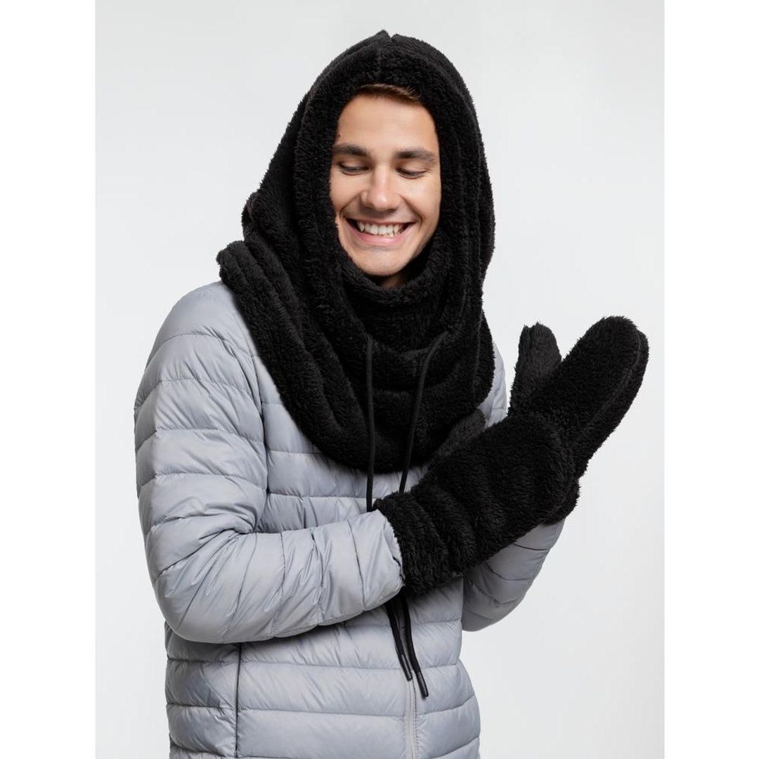 Балаклава-капюшон Flocky (Черная) Балаклава-капюшон Flocky (Черная)