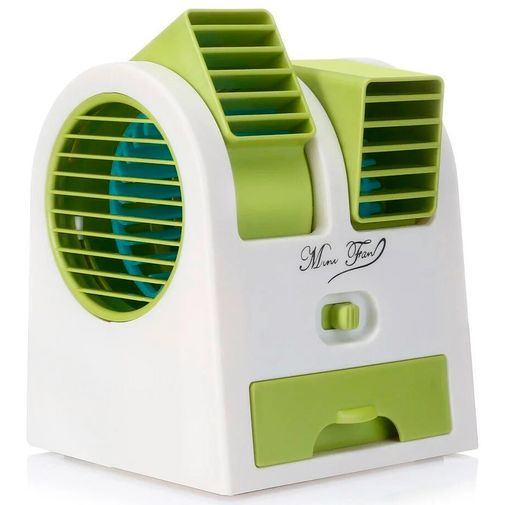 Настольный мини кондиционер Mini Fan Air Conditioning (Салатовый)