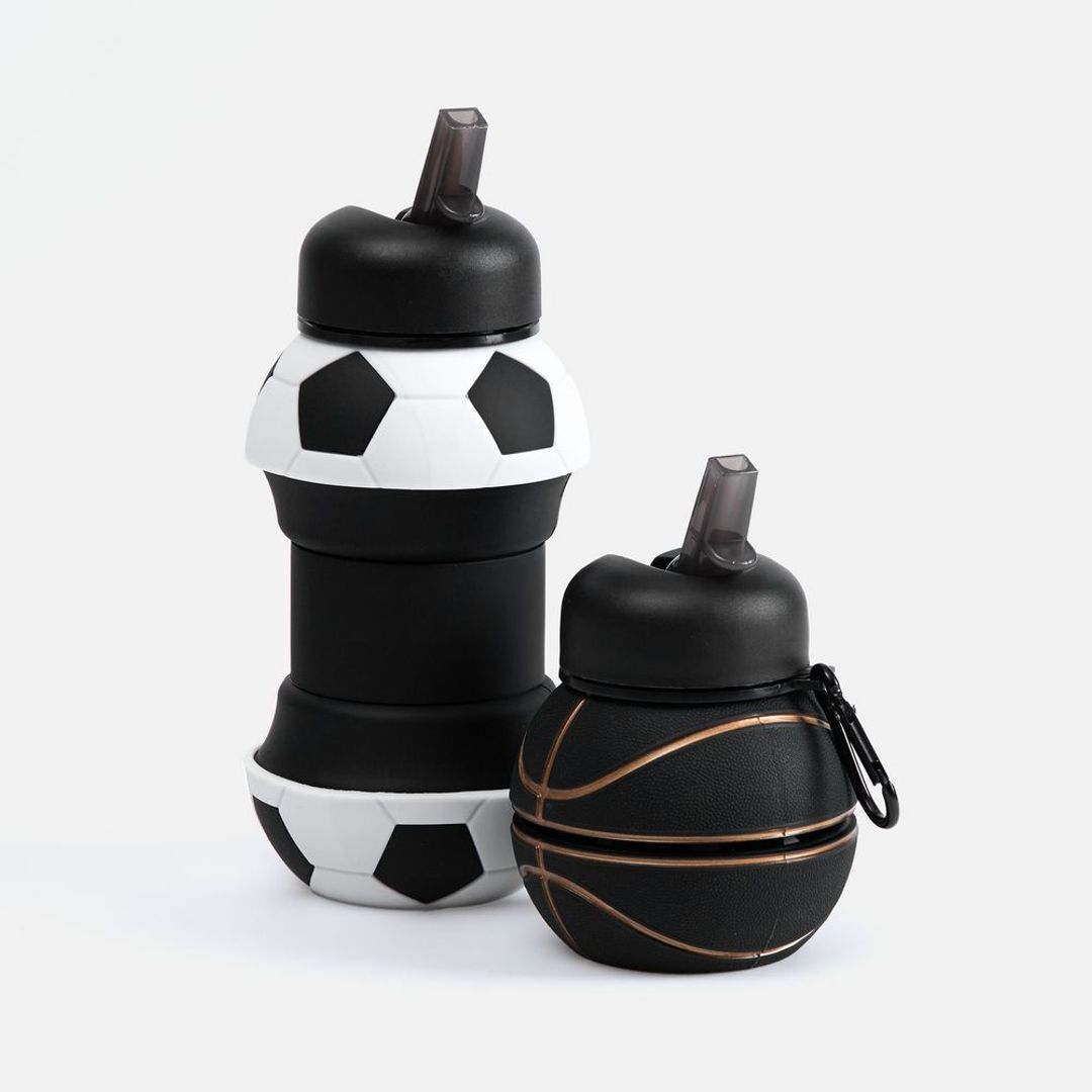 Складная бутылка для воды Football Flex