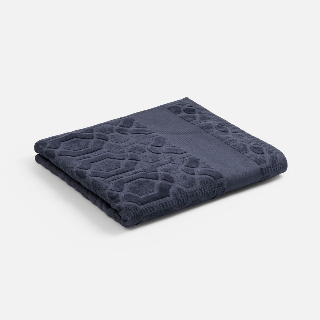 Полотенце Velin, большое (темно-серый)