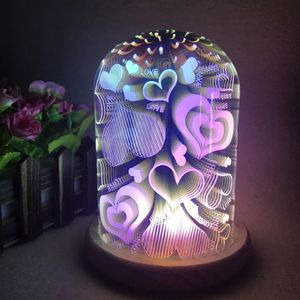 USB Ночник Сердечки