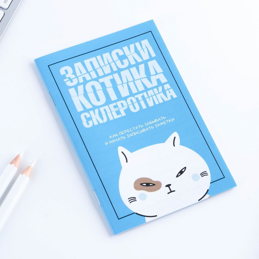 Блокнот Записки котика (А6)