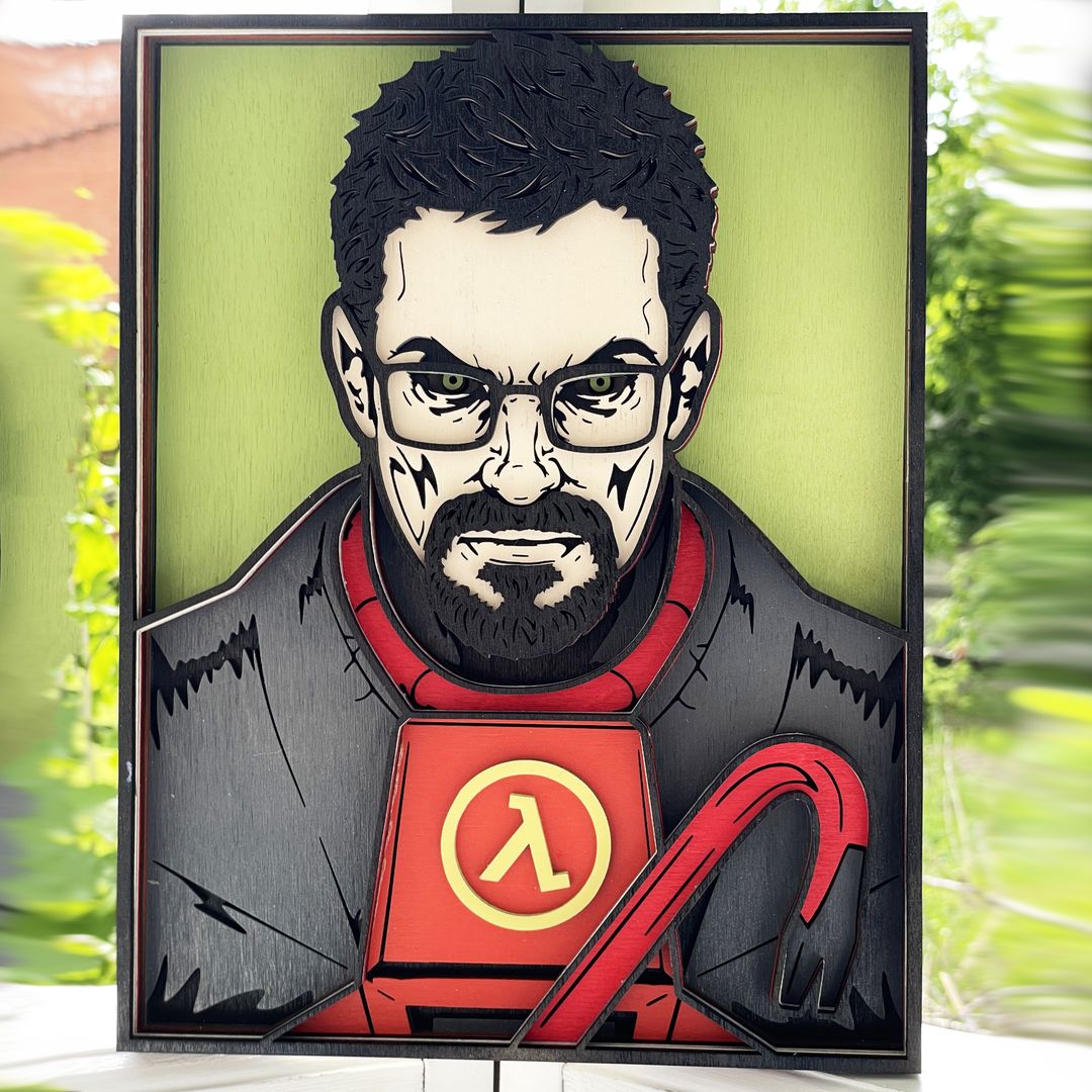 Панно Гордон Фримен Панно Гордон Фримен