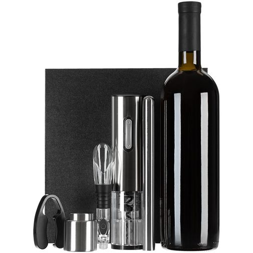 Винный набор Wine Diesel (Серебристый) Винный набор Wine Diesel (Серебристый)