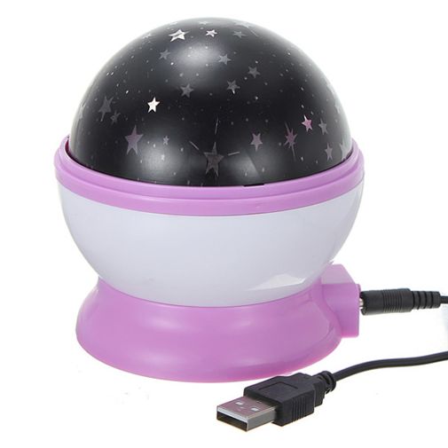 Ночник Звездное небо Вращающийся