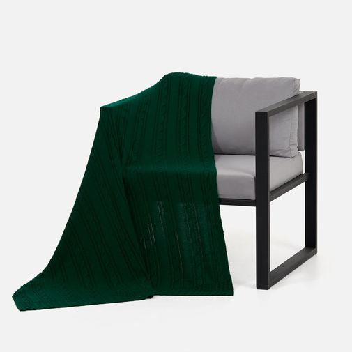 Плед Remitt (темно-зеленый (хвойный))