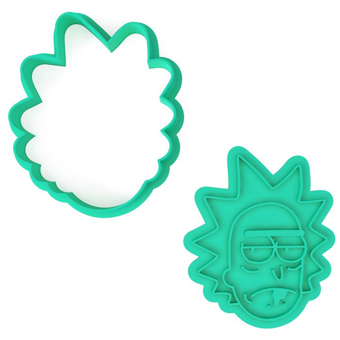 Форма для печенья Рик и Морти Rick