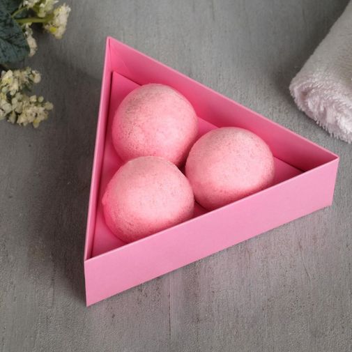 Набор бомбочек для ванной Girl PWR (3 шт)