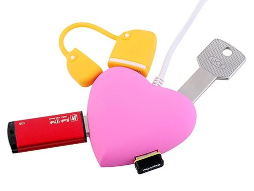 USB Хаб Сердечко USB Хаб Сердечко