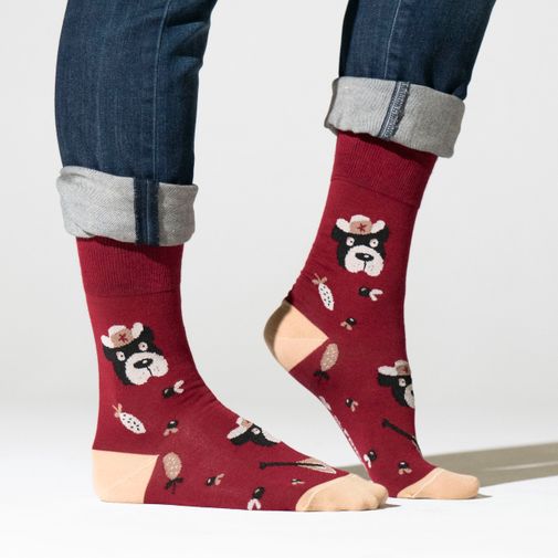 Носки Клюквенная тема