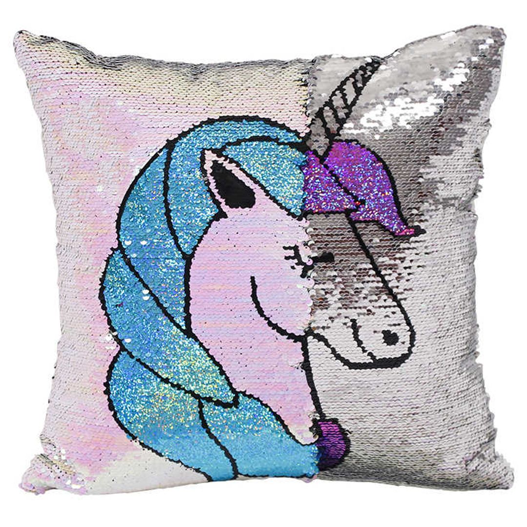 Подушка хамелеон Единорог Подушка хамелеон Единорог