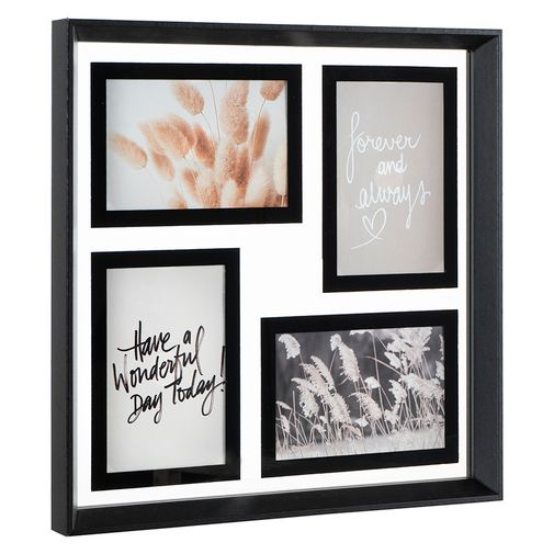 Рамка для фотографий Pleasant Moments (34.5х34.5 см, белый с черным) Рамка для фотографий Pleasant Moments (34.5х34.5 см, белый с черным)