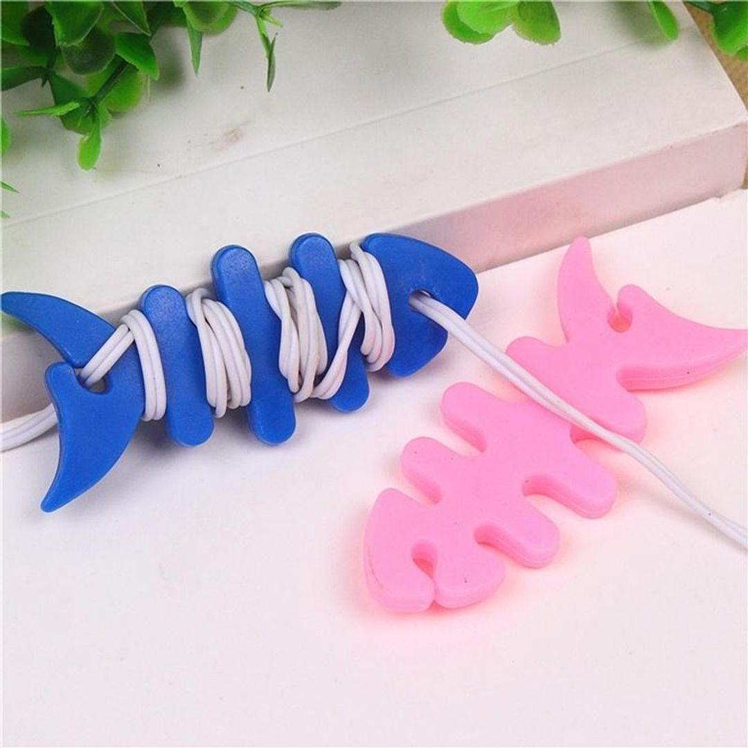 Держатель для проводов Рыбка Держатель для проводов Рыбка