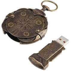 Флешка Cryptex Compass Lock в деревянной шкатулке 64 Гб