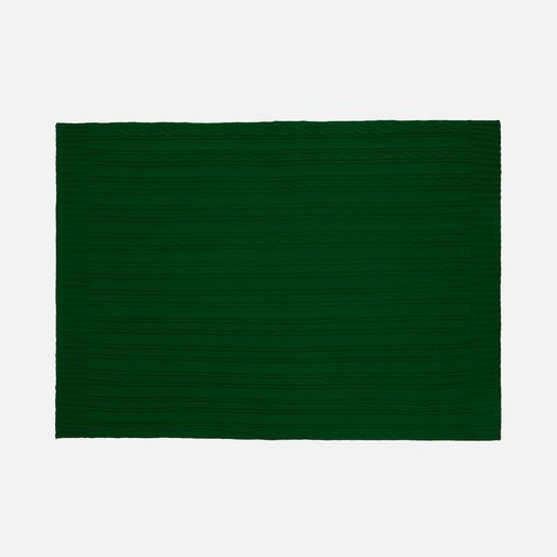 Плед Remitt (глубокий зеленый))