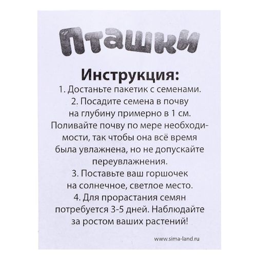Набор для опытов Пташки, выращиваем травку Набор для опытов Пташки, выращиваем травку