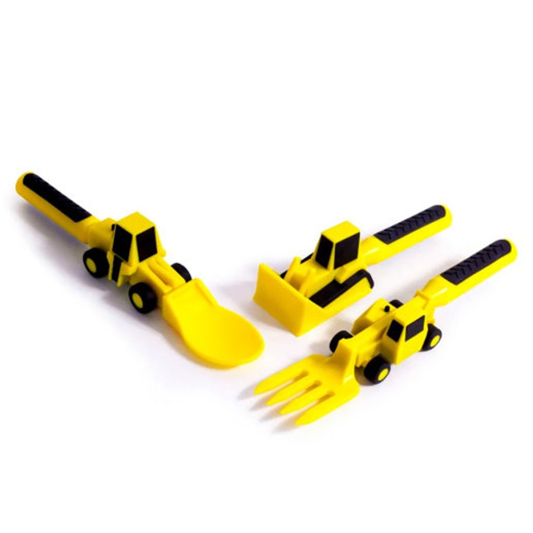 Набор детских столовых приборов Трактор