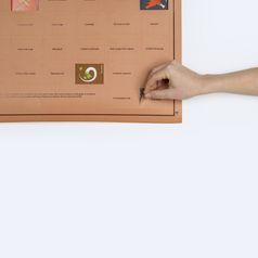 Плакат 100 блюд, которые нужно попробовать в жизни