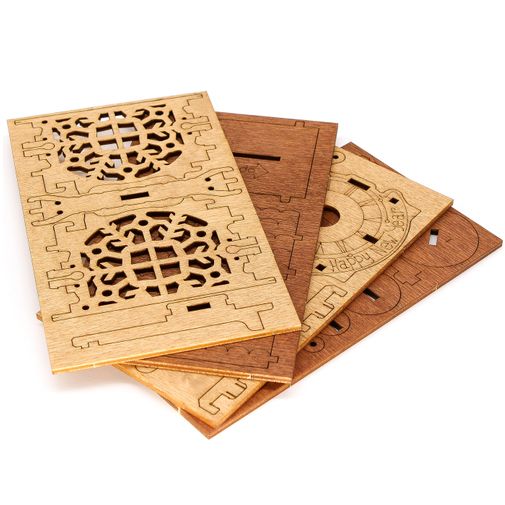 Конструктор-шкатулка Новогодний домик (модель для сборки, оригинал!) Конструктор-шкатулка Новогодний домик (модель для сборки, оригинал!)