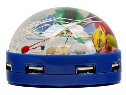 USB Хаб Купол Аквариум USB Хаб Купол Аквариум