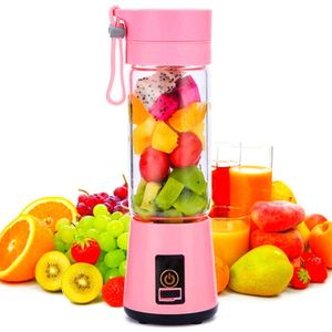 Портативный USB Миксер Juice cup (Розовый)