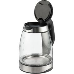 Электрический чайник Lumimore (стеклянный, серебристо-черный)