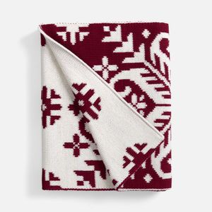 Шарф Wintertude L (красный с белым)