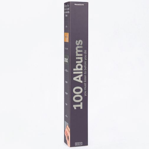Плакат 100 альбомов, которые ты должен послушать в жизни Плакат 100 альбомов, которые ты должен послушать в жизни