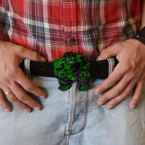 Пряжка на ремень Халк Пряжка на ремень Халк