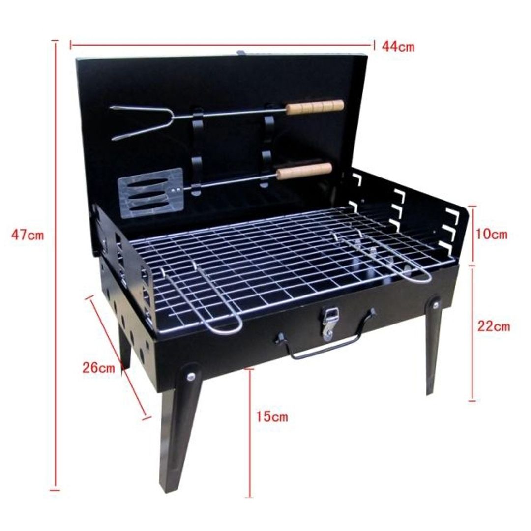Портативный гриль чемодан