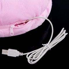 Тапок с подогревом от USB Клубнички