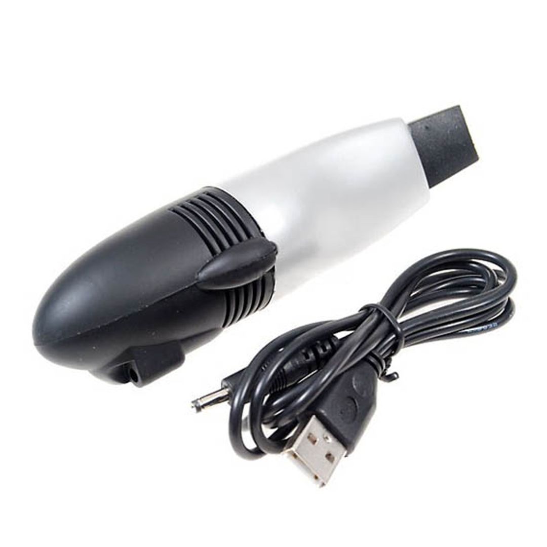 USB Пылесос Серебристо-Черный