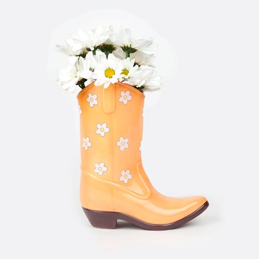 Ваза для цветов Rodeo желтая (22,5 см) Ваза для цветов Rodeo желтая (22,5 см)