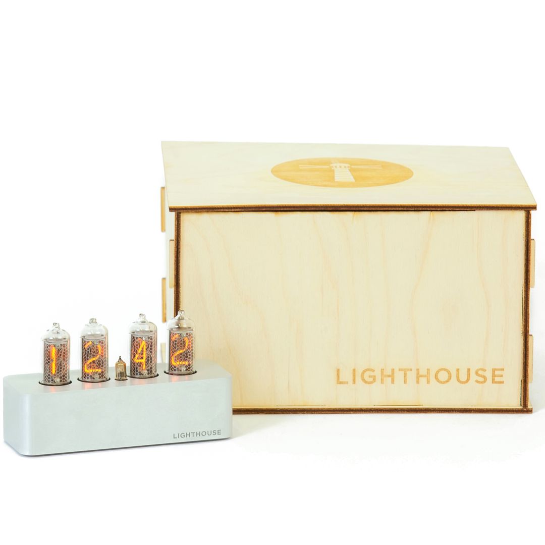 Ламповые часы Lighthouse 1.0 Steel