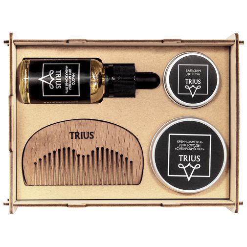Деревянный набор бородача Trius