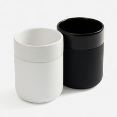 Кружка Nabo с силиконовым держателем (белый)