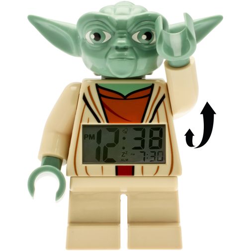 Будильник Lego Star Wars Yoda Будильник Lego Star Wars Yoda