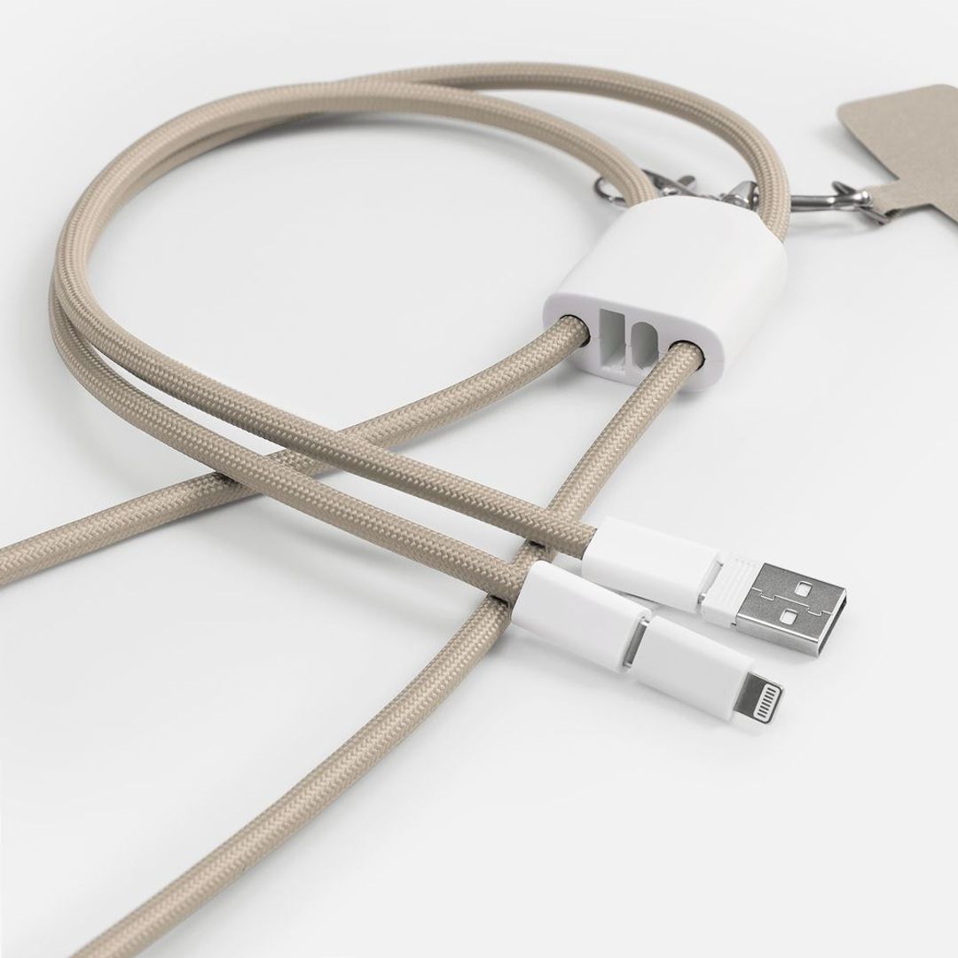 Кабель-ланьярд energyFlex Pro (серый)