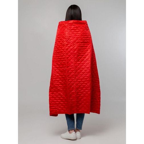 Плед-пончо для пикника SnapCoat (Красный)