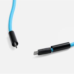 Кабель-ланьярд energyFlex Power Delivery 60 Вт (голубой) Кабель-ланьярд energyFlex Power Delivery 60 Вт (голубой)