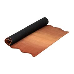 Ковер из шерсти Over Horizon терракотового цвета из коллекции Trendy Ruffles, 180x230 см