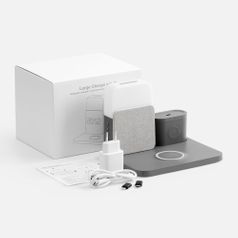 Зарядная станция с часами и подсветкой Large Charge ver.2 (серый)