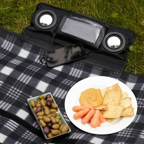 Плед с колонками Speaker Blanket Плед с колонками Speaker Blanket