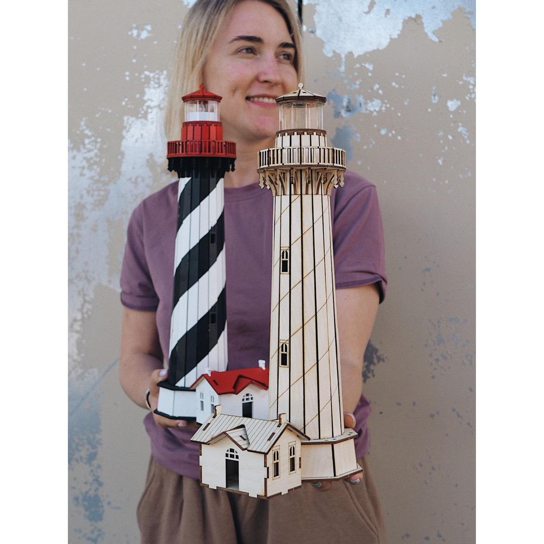 Модель сборная Маяк Сент Огастин (Флорида, США) Модель сборная Маяк Сент Огастин (Флорида, США)