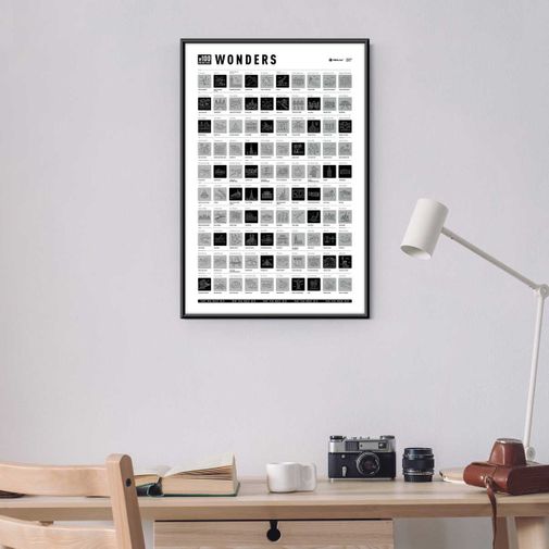 Скретч-постер 100 дел Wonders edition (Невероятные места) Скретч-постер 100 дел Wonders edition (Невероятные места)