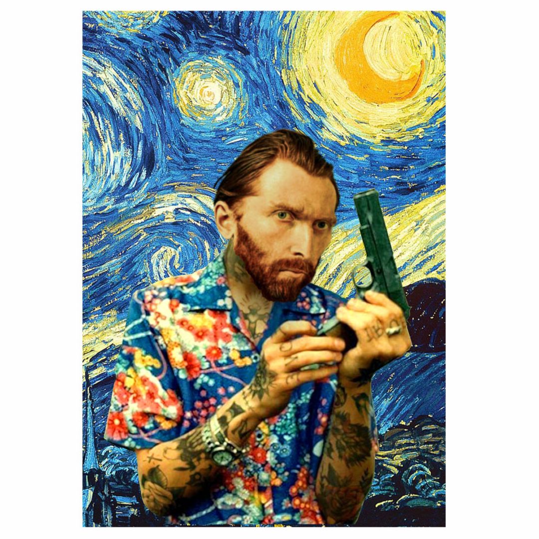 Открытка Модные классики Ван Гог