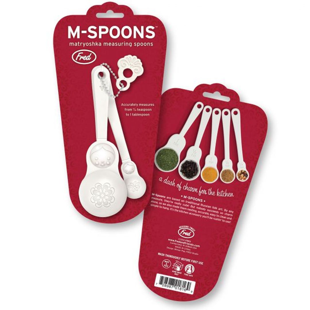 Набор мерных ложечек Матрешки M-Spoons (5 шт.) Набор мерных ложечек Матрешки M-Spoons (5 шт.)